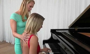 Cute Lovely Lesbos Have Fun On Camera vid-27