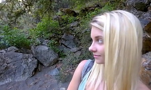 Hot Blonde Shy Rearrange down b Rearrange Teen Step Nipper Riley Popularity Gets Step Dad Broad in the beam Cock To the fullest On Camping Trip POV